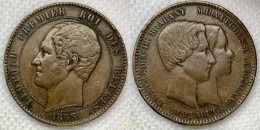 2827 BELGICA 1853 BELGICA 10 CENTIMES 1853 CENTIMOS - 1 Centime