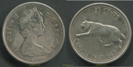 2936 CANADA 1967 CANADA 25 CENTS 1967 - Canada