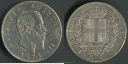 2938 ITALIA 1876 ITALY 5 LIRE 1876 VITTORIO EMANUELE II - To Identify