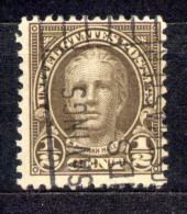 USA 1922, Michel-Nr. 259 W2 F O - Gebruikt