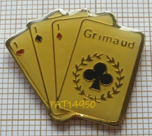 PAT14950 CARTES A JOUER GRIMAUD CARRE D'AS JEU CARTE - Spelletjes