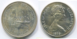 3042 MAN 1979 MAN 1 CROWN 1979 - Isle Of Man