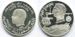 3073 TUNEZ 1969 TUNEZ 1 DINAR 1969 HABIB BOURGUIBA - Tunisie