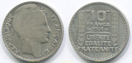 3110 FRANCIA 1931 FRANCE 10 FRANCS1931 - Andere & Zonder Classificatie