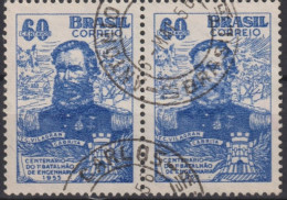 1955 Brasilien ° Mi:BR 887, Sn:BR 831, Yt:BR 614, João Carlos Villagran Cabrita (1820-1866) - Used Stamps