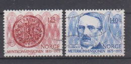 NOORWEGEN - Michel - 1975 - Nr 703/04 - Gest/Obl/Us - Usados