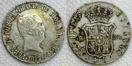 3211 ESPAÑA 1822 FERNANDO VII 1822 4 REALES SR MADRID - Collezioni