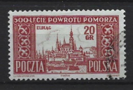 Poland 1954 City Views Y.T. 777(0) - Gebraucht