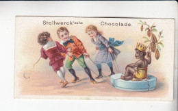 Stollwerck Album No 1  Kinderbilder  Negerkönig Mit Cacaoschoten   Gruppe 7 #2 Von 1897 - Stollwerck
