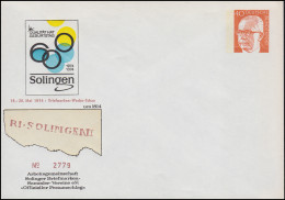 PU 53/29 Briefmarken-Werbeschau 600 Jahre Solingen 1974, Ungebraucht ** - Sobres Privados - Nuevos