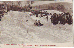 88 - GERARDMER - L HIVER - UNE COURSE DE BOBSLEIGHS - Sport Invernali