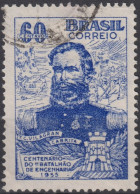 1955 Brasilien ° Mi:BR 887, Sn:BR 831, Yt:BR 614, João Carlos Villagran Cabrita (1820-1866) - Usados