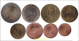 3389 FRANCIA 2001 TIRA EUROS 2001 FRANCIA - Andere & Zonder Classificatie