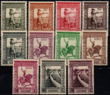 Guine 1938  Inperio Colonial Portugues - Set INCompleto - Guinée Portugaise