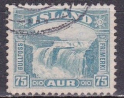 IS022C – ISLANDE – ICELAND – 1931/32 – GULLFOSS – SG # 200 USED 35 € - Used Stamps