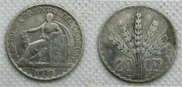 3517 URUGUAY 1930 URUGUAY 20 CENTAVOS 1930 - Uruguay