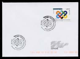 ANDORRA Postes (2023) EUROPA La Pau, El Valor Més Important, Peace The Highest Value Humanity - First Day Cover - FDC