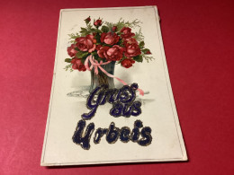 ️ ORBEY URBEIS Gruss Année 1918. Cachet Militaire - Orbey