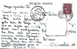 Portugal & Marcofilia, Santarém, Vista Parcial Da Cidade, Coruché 1949 (3089) - Lettres & Documents