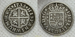 3586 ESPAÑA 1733 FELIPE V 1 REAL SEVILLA 1733 PA - Collections