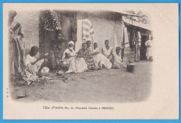 CPA DOS NON DIVISE - COTE-D'IVOIRE - L.G.D. N° 11 - MERCANTIS DIOULAS A ABOISSO - Ivoorkust