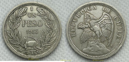 3764 CHILE 1933 CHILE 1 PESO 1933 - Chili