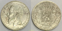 3846 BELGICA 1868 1868 BELGIUM 5 FRANCS LEOPOLD II - 1 Cent