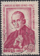 1956 Brasilien AEREO ° Mi:BR 897, Sn:BR C81, Yt:BR PA68, Father J. B. Marcelino Champagnat - Used Stamps
