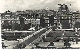 France & Marcofilia, Paris, La Butte Montmartre Vue Du Palais Du Louvre, Lisboa 1949 (3089) - Louvre