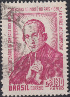 1956 Brasilien AEREO ° Mi:BR 897, Sn:BR C81, Yt:BR PA68, Father J. B. Marcelino Champagnat - Gebraucht