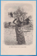 CPA DOS NON DIVISE - COTE-D'IVOIRE - L.G.D. N° 20 - FEMME AGNI - Côte-d'Ivoire