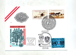 Lettre Cachet 40 Ans Sur Tableau ? + Wien Membre - Storia Postale