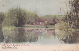 48503Arnhem, Boerderij Op Sonsbeek. (poststempel 1901)(rechtsonder Een Vouw) - Arnhem