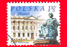 POLONIA - POLSKA - Usato - 2005 - Monumento Di Hugea, Poznan - 1.30 - Used Stamps