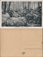 Ansichtskarte Hemer Felsenmeer, Vereinsgrotte 1919 - Hemer