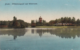 485059Breda, Wilhelminapark Met Watertoren. (zie Randen) - Breda