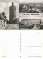 Ansichtskarte Pasewalk Turm, Panorama, Schloss 1980 - Pasewalk