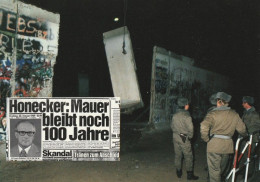 1 AK Germany / Berlin * Abriß Der Mauer Nach Dem 9. November 1989 * - Berlijnse Muur