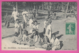 ALGÉRIE - UN GROUPE DE BISKRIS - Nombreux Enfants - Children