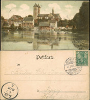 Bad Klosterlausnitz Klosterkirche Und Teich Gel. Hermsdorf Sachsen Anhalt 1900 - Bad Klosterlausnitz