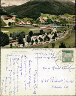Ansichtskarte Wolfach (Schwarzwald) Campingplatz Und Schwimmbad 1962 - Wolfach