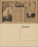 Ansichtskarte Jever 2 Bild Künstlerkarte - Mein Jeverland 1928 - Jever