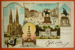 AUSTRIA - WIEN, OLD LITHO - Wien Mitte