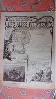 1905 LES ALPES PITTORESQUES N°110  FETE A BOURG D OISANS  AVIGNON  AIX LES BAINS PELOUX PRAYER CONFISERI GRENOBLE PUB... - 1901-1940
