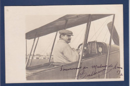 CPA Autographe Signature De Cailleaux Pilote Aviateur Aviation Carte Photo Meeting De Reims 1913 - Aviators & Astronauts