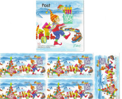 GREECE  2014     BOOKLET    SELF - ADHESIVE   STAMPS        CHRISTMAS - Booklets