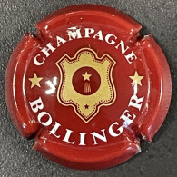 269 - 31 - Bollinger, Lettres épaisses, Bordeaux (côte 5 €) - Capsule De Champagne - Bollinger