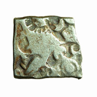 Ancient India Coin Mauryan Empire Karshapana Silver Punchmarks AE14mm 03821 - India