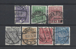 Poland 1933 Definitives Y.T. 356/362 (0) - Used Stamps