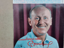 BOURVIL  Amicalement Votre   25 Cm  PATHE AT 1128   (CM3) - Formati Speciali